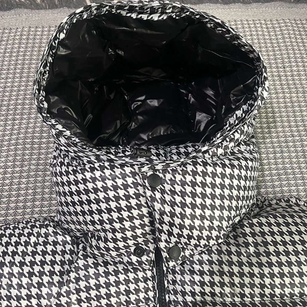 7 Moncler FRGMT Hiroshi Fujiwara Black & White Socotrine Down Jacket - Picture 6 of 14